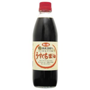 海の精国産・うすくち醤油 500ml 海の精｜irohanoie