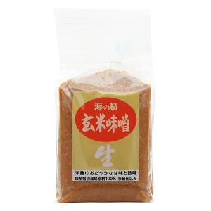 海の精 国産特栽 玄米味噌 1kg 海の精｜irohanoie