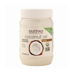 nutiva オーガニックバージンココナッツオイル 408g アスプルンド