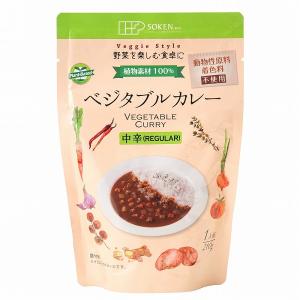 創健社 創健社 ベジタブルカレー 中辛 210g × 1個 カレー、レトルトカレーの商品画像