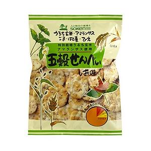 五穀せんべい しお味 90g 創健社の商品画像