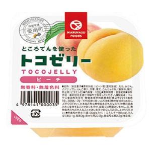 トコゼリー ピーチ 130g マルヤス食品