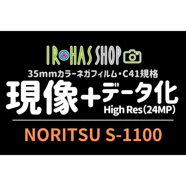 フィルム現像＋データ化(約2400万画素) NORITSU S-1100 画像データスマホ受取可能 ...