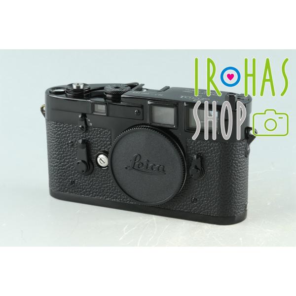 Leica Leitz M3 Repainted Black 35mm Rangefinder Fi...