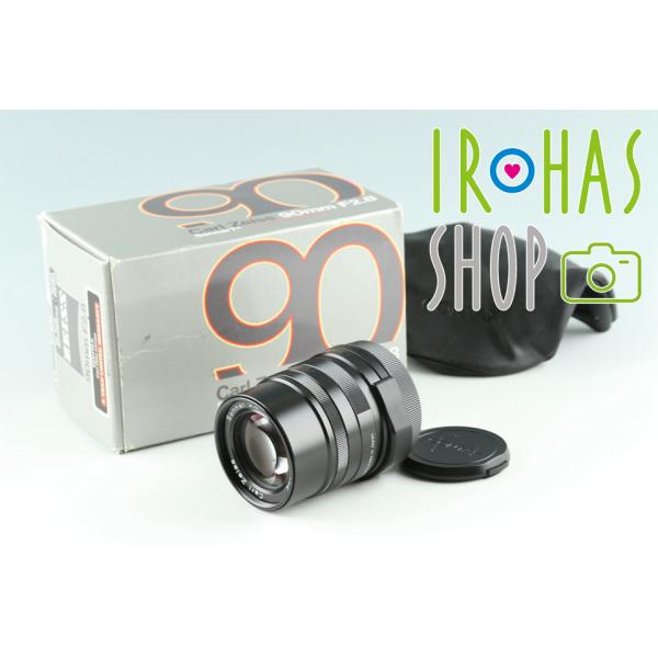 Contax Carl Zeiss Sonnar T* 90mm F/2.8 Black Lens ...