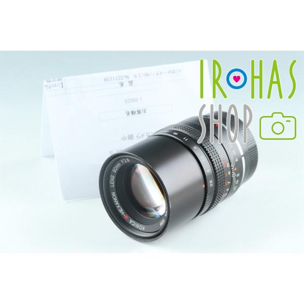 Konica M-Hexanon 90mm F/2.8 Lens for Leica M #3932...