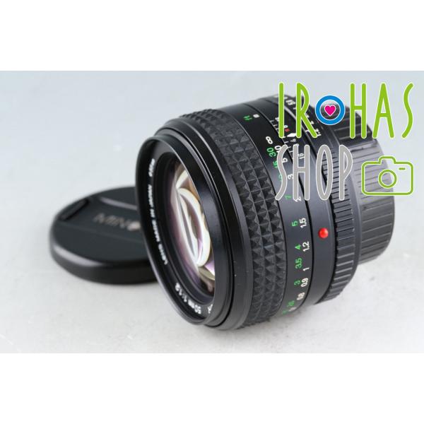 Minolta MD ROKKOR 50mm F/1.2 Lens for MD Mount #44...