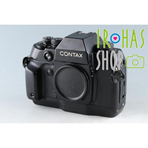 Contax AX 35mm SLR Film Camera + Date Back D-8 #44...