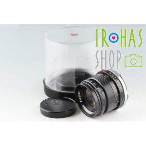 Leica Leitz Summicron 50mm F/2 Black Paint Lens for Leica M #45536K｜irohascamera