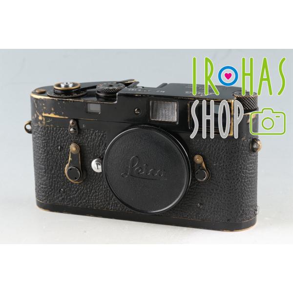 Leica Leitz M2 Black Paint 35mm Rangefinder Film C...