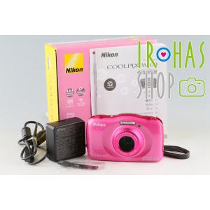Nikon Coolpix W100 Digital Camera With Box #49161L...