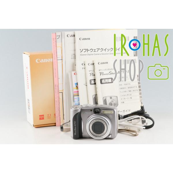 Canon Power Shot A710 IS Digital Camera With Box #...