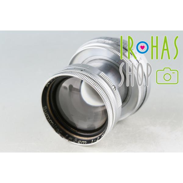 Leica Leitz Summitar 50mm F/2 Lens Leica L39 #5067...