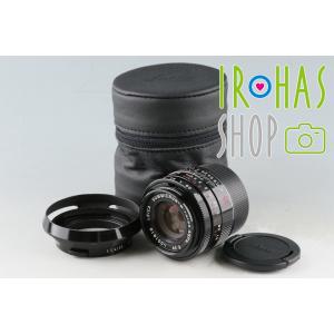 Leica Summicron-M 35mm F/2 ASPH. Black Paint Lens ...