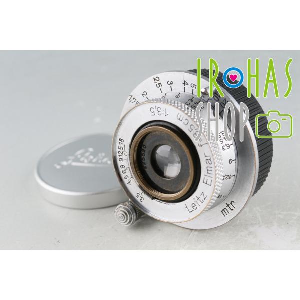 Leica Leitz Elmar 35mm F/3.5 Lens for Leica L39 #5...