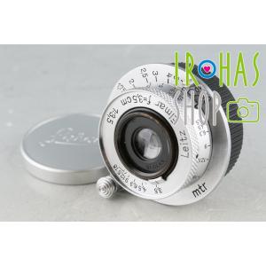 Leica Leitz Elmar 35mm F/3.5 Lens for Leica L39 #51992T｜irohascamera