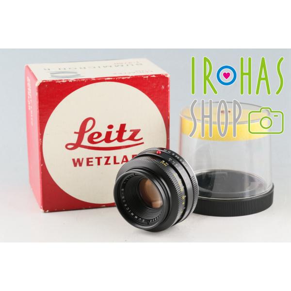 Leica Leitz Summicron-R 50mm F/2 2-Cam Lens for Le...