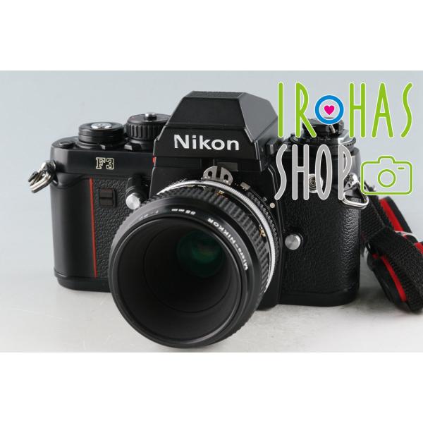 Nikon F3 + Micro-Nikkor 55mm F/3.5 Ai Lens #52799D...