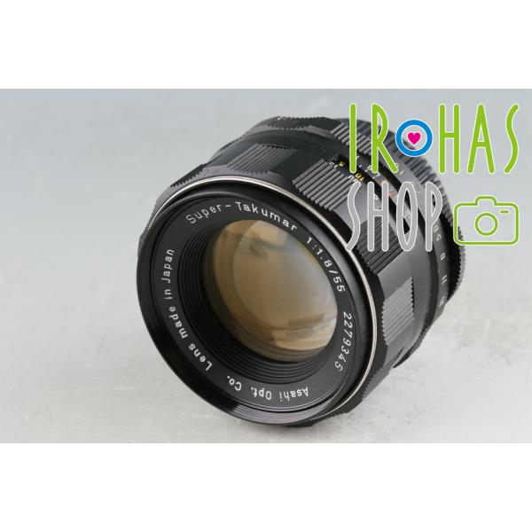 Asahi Pentax Super-Takumar 55mm F/1.8 Lens for M42...