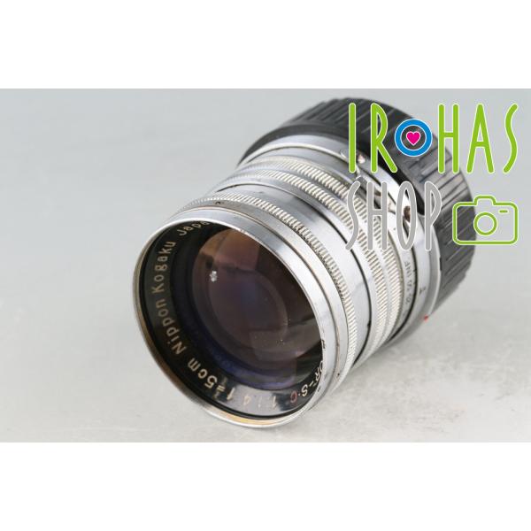 Nikon Nikkor-S.C 50mm F/1.4 Lens for Leica L39 + M...