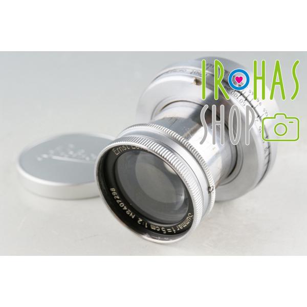 Leica Leitz Summar 50mm F/2 Lens for Leica L39 #55...