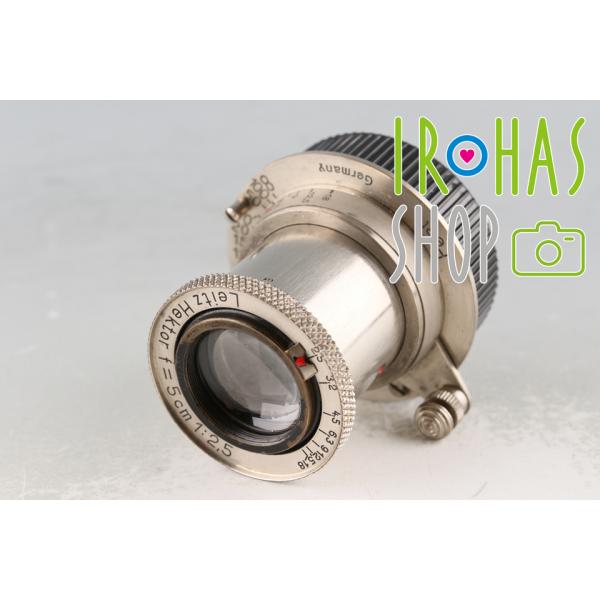 Leica Leitz Hektor 50mm F/2.5 Nickel Lens for Leic...