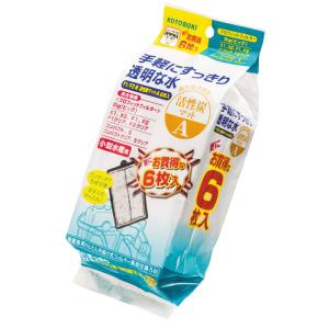 F1/F2用活性炭マットA 6枚入 [ 寿工芸 ]