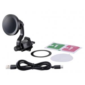 マグネットワイヤレス充電ホルダー [ 星光産業 EC-252 ]