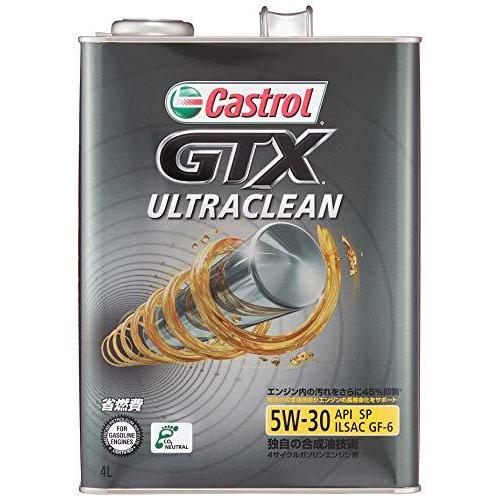 GTX ULTRACLEAN 4L 5W-30 4サイクルガソリンエンジンオイル API:SP [ ...