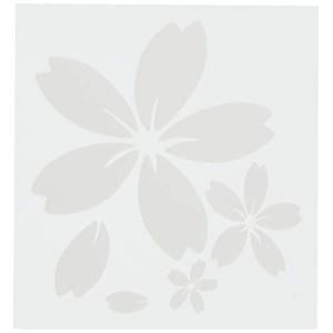 桜 SAKURA 転写 ステッカー ホワイト [ 東洋マーク製作所(Toyo Mark) 3491 ]｜iroiro-abcolor