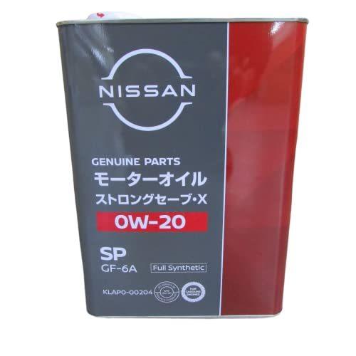 日産純正 SPストロングセーブ・X エンジンオイル 0W-20 4L KLAP0-00204