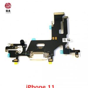 代行修理可能 コピー iPhone 11 ドック コネクター  充電 口 マイク 声 黒色 初期不良含む返品交換保証一切無し 初期不良保証追加可能｜iroiro6789