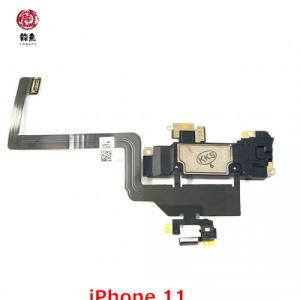 純正 iPhone 11 イヤー スピーカー 受話器 (交換後Face ID 使用不可)  修理 交換 部品 純正 電話 通話 時 音が出ない時等 ※初期不良含む返品交換保証一切無し｜iroiro6789