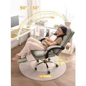 オフィスチェア 社長椅子 リクライニング ハイ...の詳細画像3