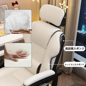 社長椅子 ゲーミングチェア デスクチェア 36...の詳細画像5
