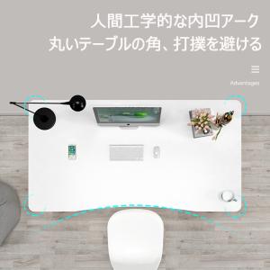 デスク パソコンデスク 勉強机 幅80/100...の詳細画像2