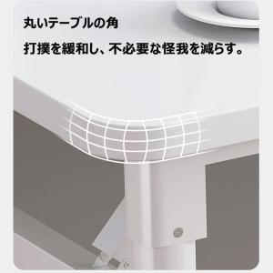 折りたたみデスク テーブル 机 組立不要 10...の詳細画像1