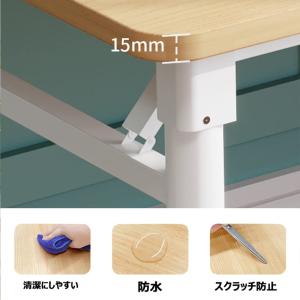 折りたたみデスク テーブル 机 組立不要 10...の詳細画像2