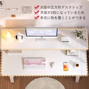 机 パソコンデスク コンパクト 幅60/80/...の詳細画像5