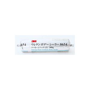 3M スリーエム  8654 ウレタンボデーシーラー ソーセージパック 白   380ｇパック 色：白｜色めき ヤフーショップ