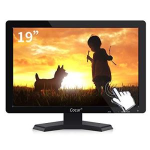 19インチ タッチスクリーン Cocar ディスプレイ ワイドスクリーン 液晶モニター Windows POS適用 TFT LED LCD VGA/USB