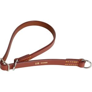 （大型犬用）5mm厚ドイツなめし革・チョーク首輪 18mm幅