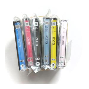 EPSON 6色パック インクカートリッジ IC6CL70L Amazon.co.jp: EPSON 純正インクカートリッジ IC6CL70L 6色