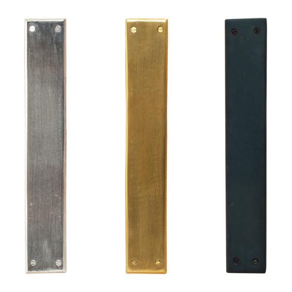 【公式ストア】真鍮 シンプル ドアプッシュ プレート | NARROW PUSH PLATE 約 4...