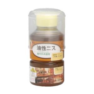 【公式ストア】ペンキ 油性 塗料 ニッペ 屋内外木部 木工作品 着色ニス | 和信ペイント 油性ニス...