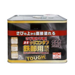 【公式ストア】ペンキ 油性 塗料 ニッペ さびに直接塗れる 高耐久 油性塗料 | 油性シリコンタフ 7L