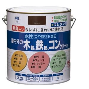 ペンキ 水性 塗料 ニッペ 屋内外対応 防カビ 水性塗料 | 水性つやありEXE 3.2L