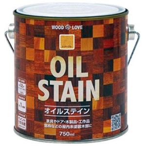 【公式ストア】ペンキ 油性 塗料 ニッペ 木部 DIY 浸透性抜群 油性塗料 | WL オイルステイン 750ml