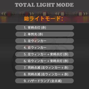 自転車用テールライト リモコン操作 USB充電...の詳細画像4