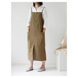 即納 撥水加工コットンエプロンおしゃれ カフェ...の詳細画像5